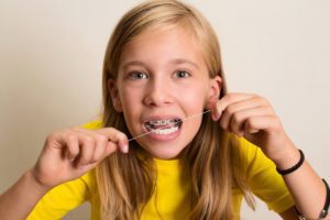 oral hygiene with braces Flower Mound Texas
