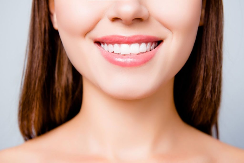 smile enhancement with teeth straightening