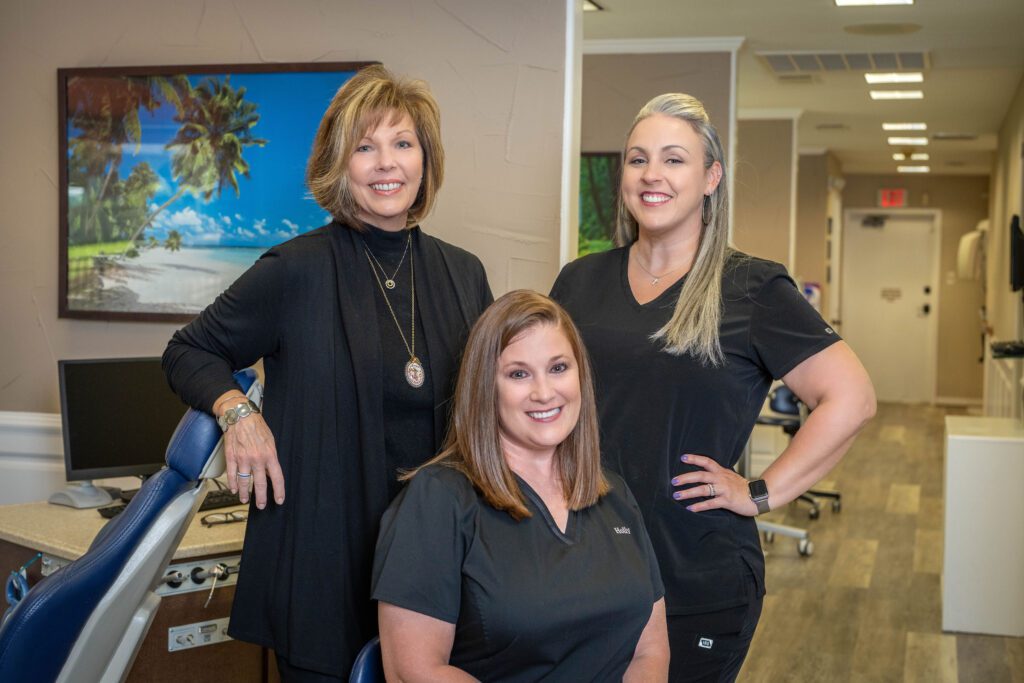 flower mound ortho front office team
