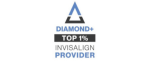 Diamond+ Top 1% Invisalign Provider badge